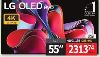 Centre Hi-Fi LG 4K UHD HDR OLED EVO GALLERY WEBOS SMART TV offer