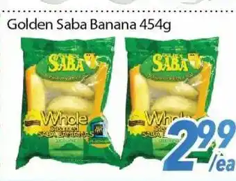 Bestco Food Mart Golden Saba Banana offer