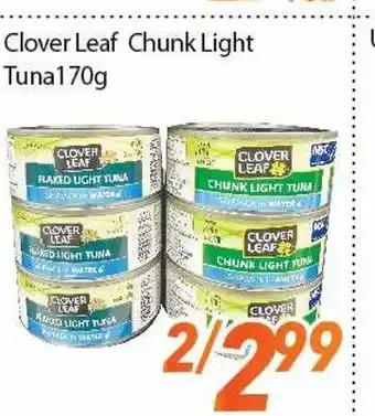 Bestco Food Mart Clover Leaf Chunk Light Tuna offer