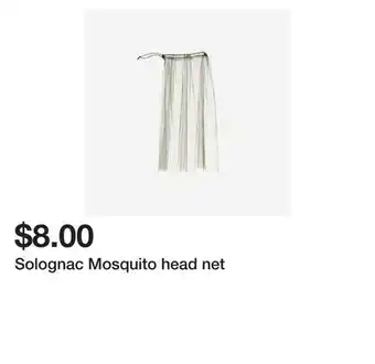 Decathlon Solognac Mosquito head net offer
