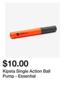 Decathlon Kipsta Single Action Ball Pump - Essential offer