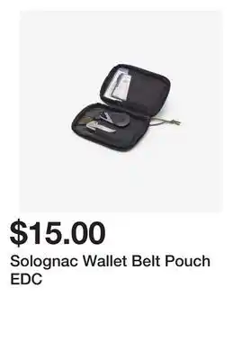 Decathlon Solognac Wallet Belt Pouch EDC offer