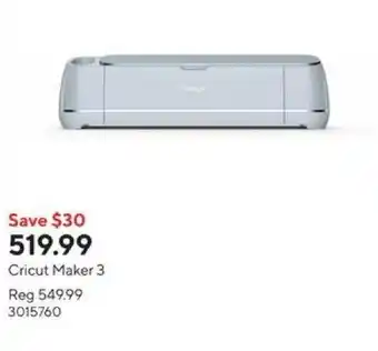 Staples Cricut Maker 3 offer
