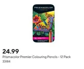 Staples Prismacolor Premier Colouring Pencils 12 Pack offer