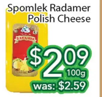 Ample Food Market Spomlek Radamer Polish Cheese offer