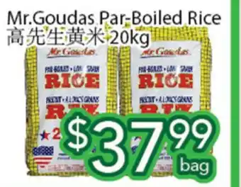 Ample Food Market Mr.Goudas Par-Boiled Rice offer