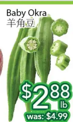 Ample Food Market Baby Okra offer