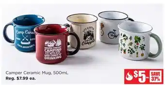 Kitchen Stuff Plus Camper Ceramic Mug offer