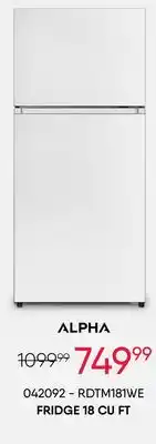 Meubles RD FRIDGE 18 CU FT offer