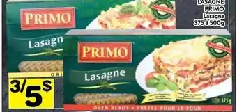 Supermarché PA PRIMO Lasagna offer