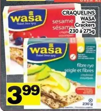 Supermarché PA Wasa Crackers offer