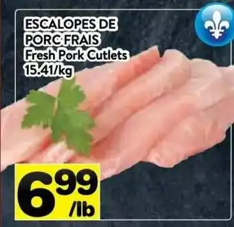 Supermarché PA Fresh Pork Cutlets offer
