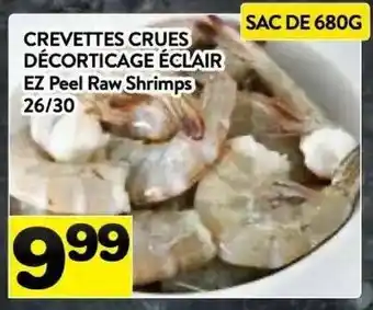 Supermarché PA EZ Peel Raw Shrimps offer