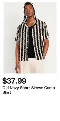 Old Navy Old Navy Short-Sleeve Camp Shirt offer