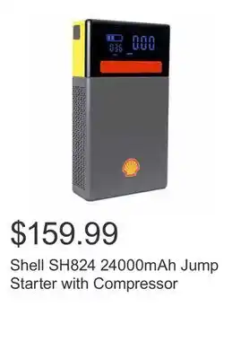 Costco Shell SH824 24000mAh Jump Starter with Compressor offer