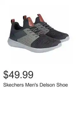 Costco Skechers Men's Delson Shoe offer