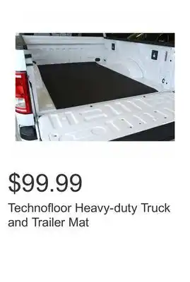 Costco Technofloor Heavy-duty Truck and Trailer Mat offer