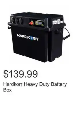 Costco Hardkorr Heavy Duty Battery Box offer