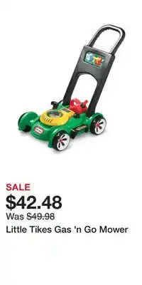 Well Little Tikes Gas 'n Go Mower offer