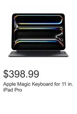 Costco Apple Magic Keyboard for 11 in. iPad Pro offer