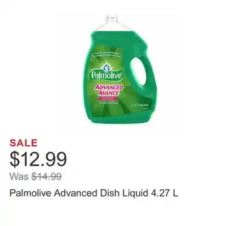 Costco Palmolive Advanced Dish Liquid 4.27 L offer