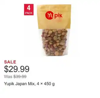 Costco Yupik Japan Mix, 4 × 450 g offer