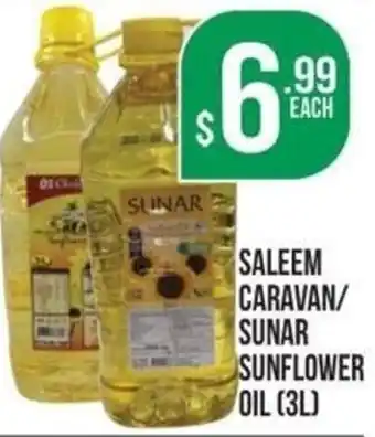 SALEEM CARAVAN/ SUNAR SUNFLOWER OIL (3L)