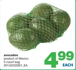 Wholesale Club avocados offer