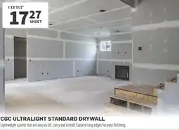 Co-op CGC ULTRALIGHT STANDARD DRYWALL offer