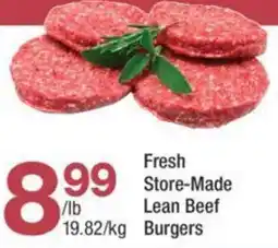 Highland Farms Fresh Store-Made Lean Beef Burgers offer
