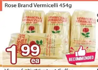Nations Fresh Foods Rose Brand Vermicelli 454g offer