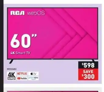 Visions Electronics 4K Smart Tv offer