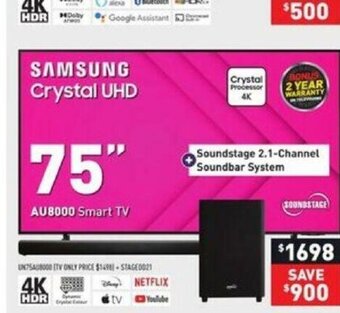 Visions Electronics Samsung Crystal Uhd offer