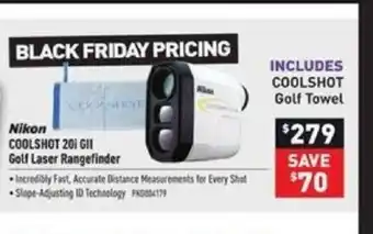 Visions Electronics Coolshot 20i Gil Golf Laser RangeFinder offer
