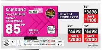 Visions Electronics Samsung Neo QLED 8K offer
