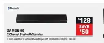 Visions Electronics 2-Channel Bluetooth Soundbar offer