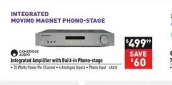 Visions Electronics Integrated Amplifier With Built-in Phone-Stage offer