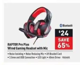 Visions Electronics Wired Gaming Headset With Mic offer