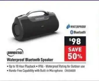 Visions Electronics Waterproof Bluetooth Speaker offer