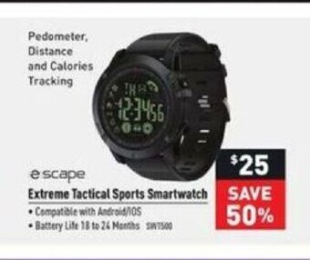Visions Electronics Extreme Tactical Sports Smartwatch offer