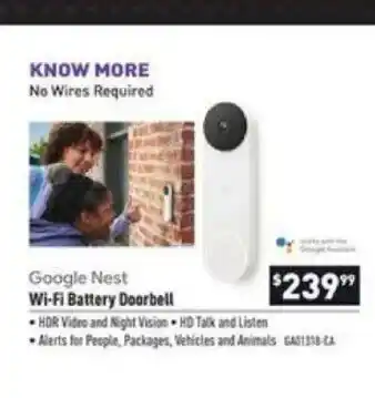 Visions Electronics Wi-Fi Battery Doorbell offer