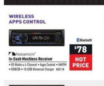 Visions Electronics In-Dash Mechless Receiver offer