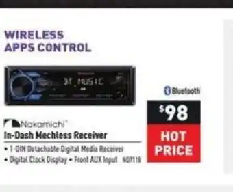 Visions Electronics In-Dash Mechless Receiver offer