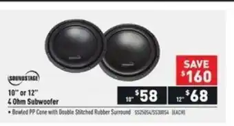 Visions Electronics Ohm Subwoofer offer