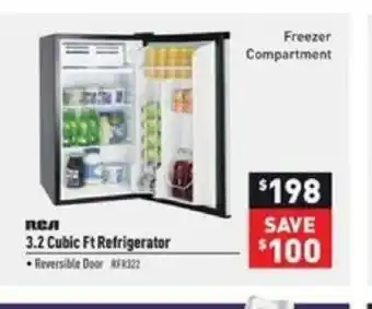 Visions Electronics 3.2 Cubic FT Refrigerator offer