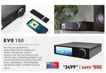 Visions Electronics EVO 150 offer