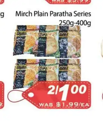 Ample Food Market Mirch Plain Paratha Series offer