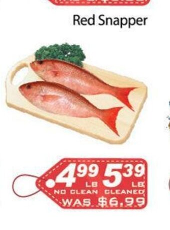 Ample Food Market Red Snapper offer
