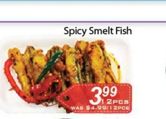 Ample Food Market Spicy Smelt Fish offer