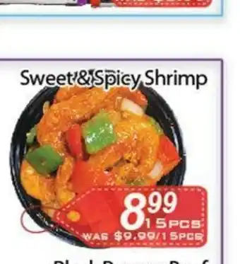 Ample Food Market Sweet & Spicy Shrimp offer